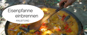 Eisenpfanne einbrennen